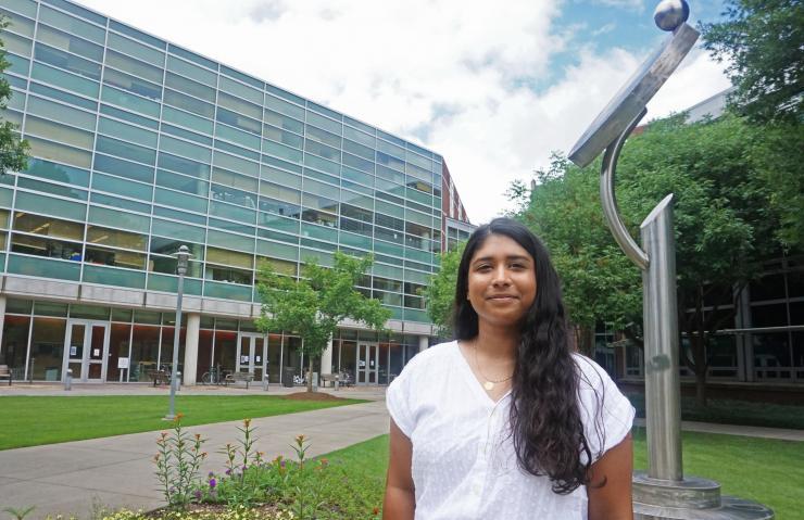 <p>Transition: Melissa Lokugamage, who earned her Ph.D. while researching RNA drug delivery in the James Dahlman lab, is beginning her career in the venure capital realm.</p>