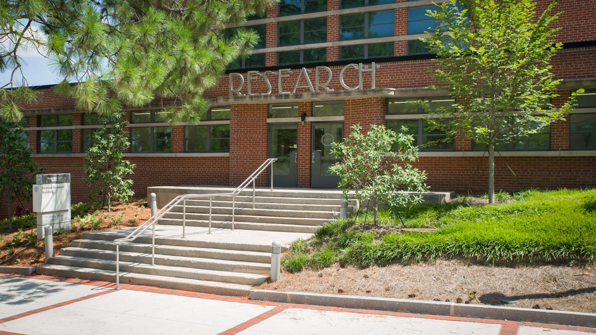 research building on campus