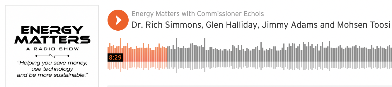 Rich Simmons Energy Matters Talkshow Partipation