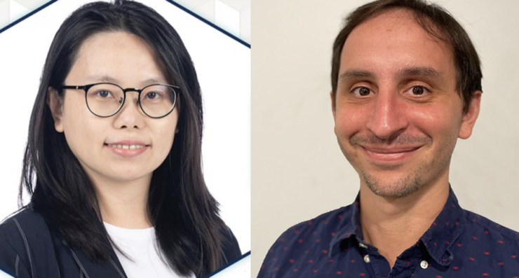 Jeffrey Markowitz, assistant professor in the Wallace H. Coulter Department of Biomedical Engineering at Georgia Tech and Emory University, and Anqi Wu, assistant professor in the School of Computational Science and Engineering