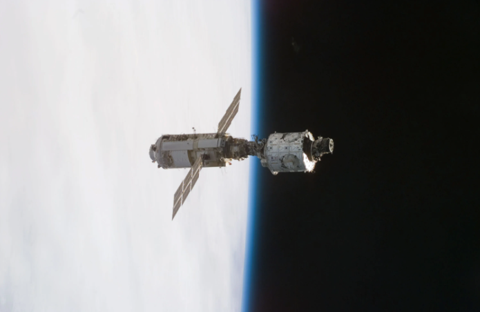 Satellite in the sky 