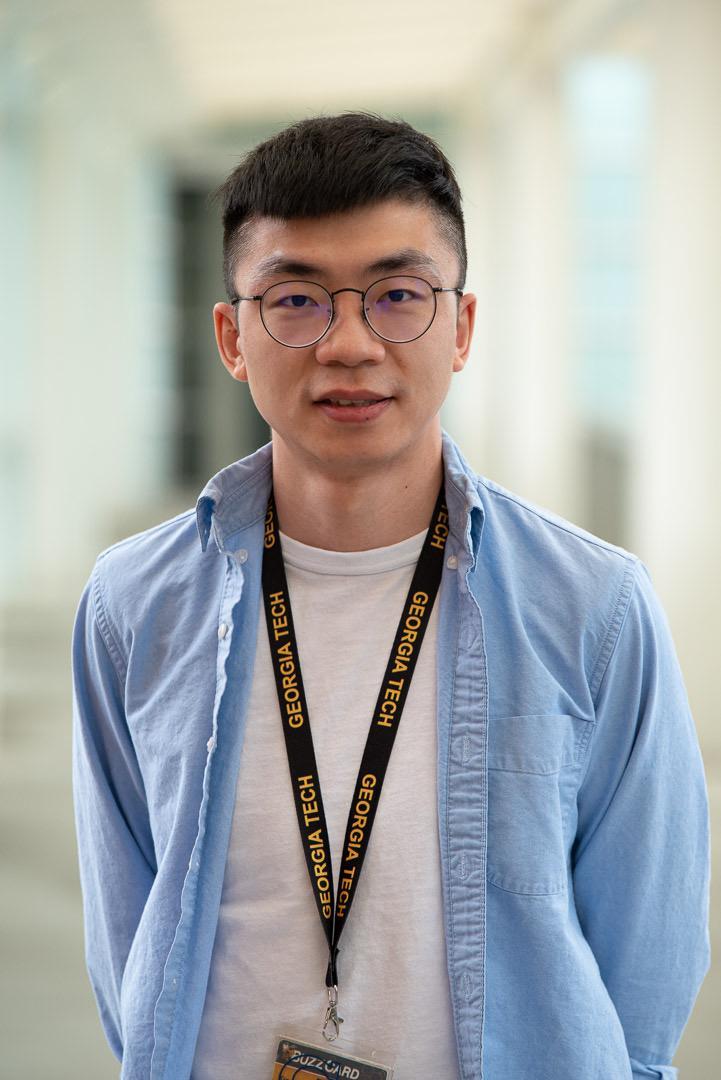 <p>Ting Zheng, a Ph.D. candidate in the Georgia Tech School of Electrical and Computer Engineering (ECE)</p>