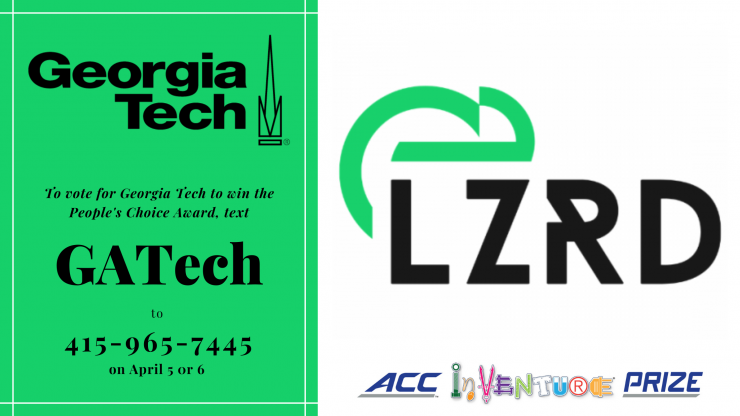 LZRD Sleeve to Represent Georgia Tech at the ACC InVenture Prize 