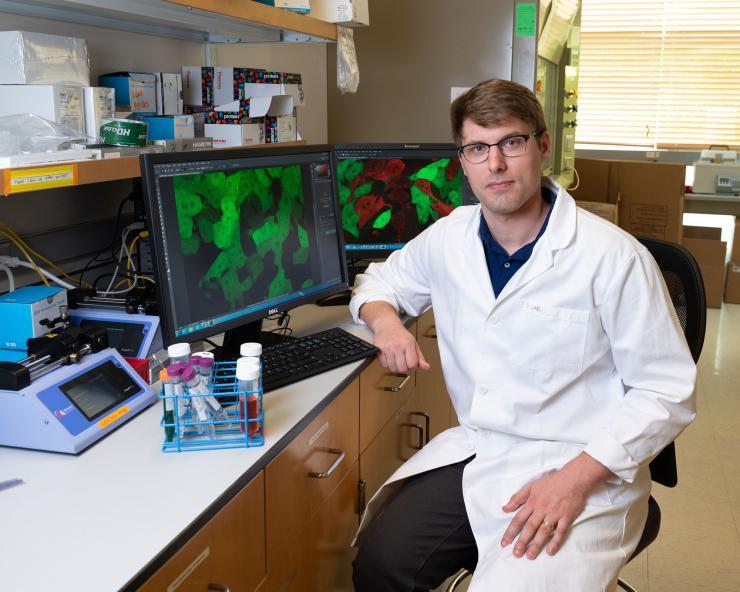 James Dahlman, assistant professor in the Wallace H. Coulter Department of Biomedical Engineering at Georgia Tech and Emory
