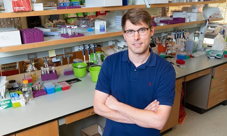 <p><strong>James Dahlman</strong>, assistant professor in the Wallace H. Coulter Department of Biomedical Engineering at Georgia Tech and Emory, and a researcher in the Petit Institute for Bioengineering and Bioscience at Georgia Tech.</p>
