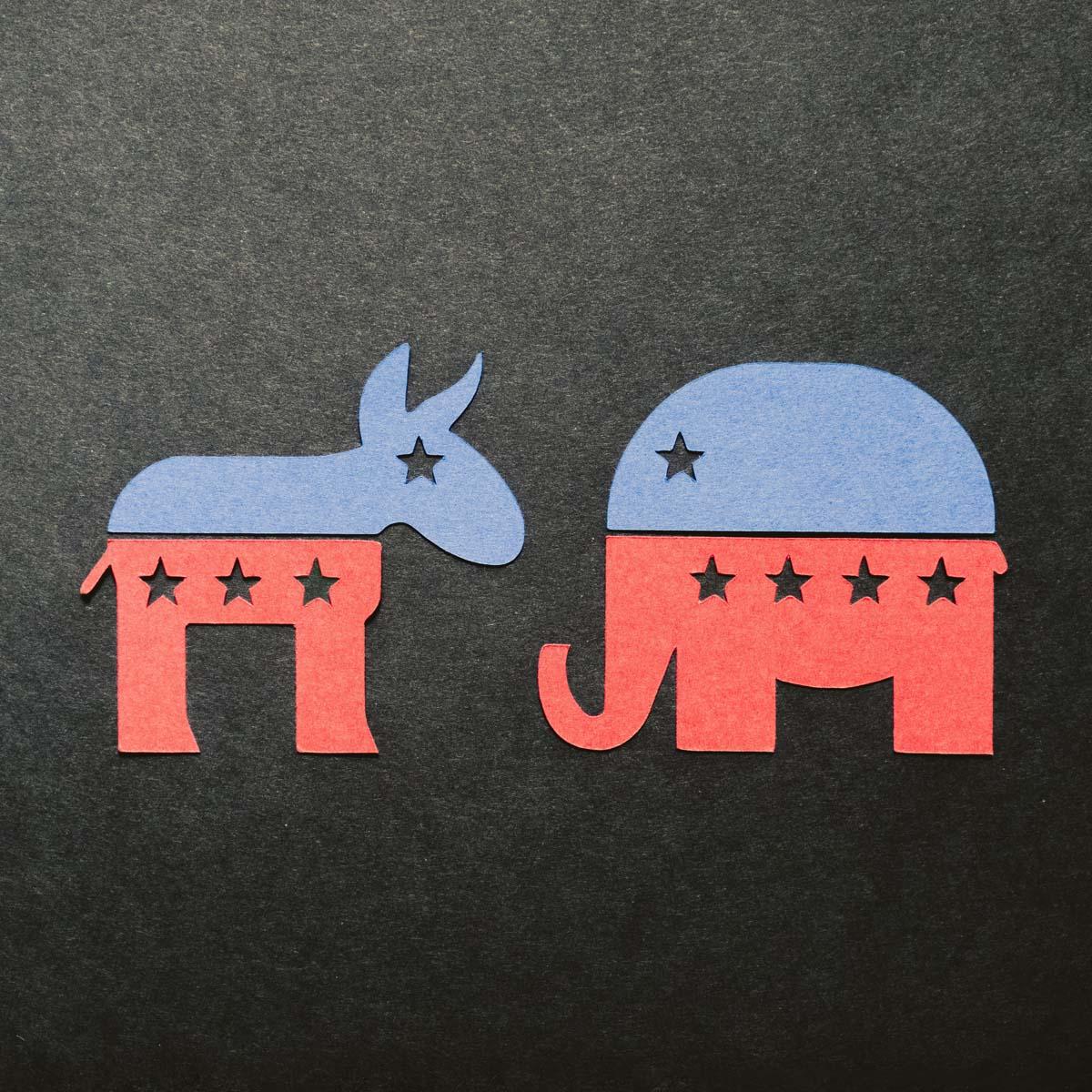 Political party graphics