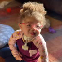 Child with rare deadly condition