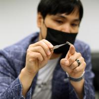 Woon-Hong Yeo and his research team have developed a new wireless, electronic vascular monitoring system - a smart stent.