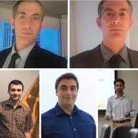 <p>Clockwise from upper left: Hossein Taghinejad, Mohammad Taghinejad, Siddharth Varughese, Hakki Mert Torun, Mehrdad Tahmasbi</p>