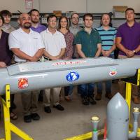 GTRI Team with GTRI's Angry Kitten® electronic attack system