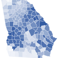 Georgia Heat Map