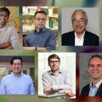 <p>Petit Institute researchers recognized with Georgia Tech Faculty and Staff honors are (clockwise from top left): Younan Xia, Chris Rozell, Amit Reddi, Wilbur Lam, Ray Vito, Manu Platt, Peter Yunker, Mark Prausnitz, Todd Sulchek, James Rains, William Ratcliff, Timothy Lee, Joe Lachance, and Craig Forest.</p>