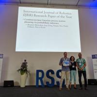 IC Researchers Earn 2018 IJRR Paper of the Year for Impactful Robotics Research