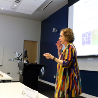 <p>Dr. Laura Greene, the chief scientist at the National High Magnetic Field Laboratory, and the Marie Krafft Professor of Physics at Florida State University</p>