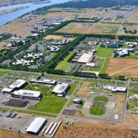 <p>The Pacific Northwest National Laboratory's Richland Campus, seen from the north looking south. (Image courtesy of PNNL)</p>