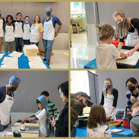 Images from the Papermaking booth of the Robert C. Williams Museum of Papermaking at GT Science and Engineering Day