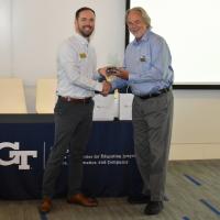Russ Clark receives CEISMC Impact Award