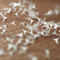 <p>STAR particles are mixed into a therapeutic cream or gel and applied to the skin, painlessly creating micropores in the skin’s surface that dramatically – but temporarily – increase skin permeability to drugs. (Credit: Georgia Tech)</p>