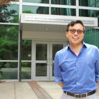 <p>Wilbur Lam is the principal investigator of ACME POCT and also serves as associate professor of the Emory University School of Medicine Department of Pediatrics and the Wallace H. Coulter Department of Biomedical Engineering at the Georgia Institute of Technology and Emory University.</p>