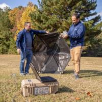 <p>Until now, detecting and measuring infrasound – low-frequency noise that is inaudible to humans and generated by tornadoes, explosions and other sources – has been challenging. But GTRI researchers are changing that.</p>