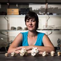 <p>Georgia Tech Research Scientist Jenny McGuire is interested in spatial questions about the ecological and evolutionary implications of climate change. In a new paper, she and collaborators quantify the concept of climate connectivity in the United States. (Credit: Rob Felt, Georgia Tech)</p>