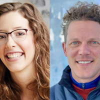 <p>Alyssa Rumsey, doctoral student in Digital Media, and Christopher Le Dantec, associate professor in the School of Literature, Media, and Communication.</p>