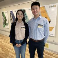 <p>Wensi Chen and Zeou Dou are doctoral students focused on environmental engineering.</p>