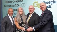 Raheem Bayeh, Carrie Bruce, Sonny Perdue, Dick Henneman